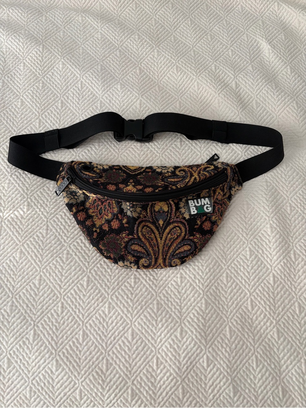 BUMBAG Tapestry Paisley Fanny Pack | Woven Hip Bag Crossbody